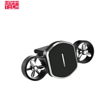 Car Magnetic Phone Holder Aroma Air Twin-turbo for Aromatherapy Phone Stand Multi-function Navigation Clip