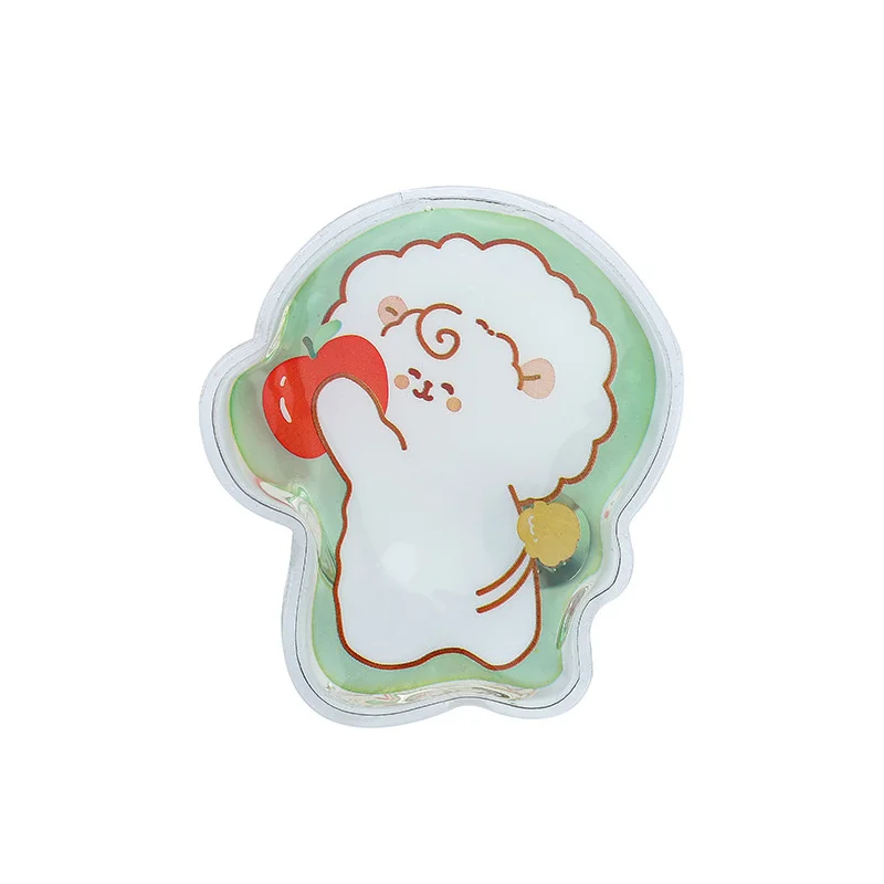 

Cartoon Portable Instant Heating Pad PVC Reusable Mini Cute Hand Warmer Quick-acting Self-Heating Pack for Kids LBShipping