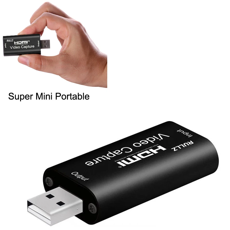 Rullz 4K USB 2 0 Аудио Видео карта захвата 1080P HDMI Камера PS4 игра плата сбора данных видео