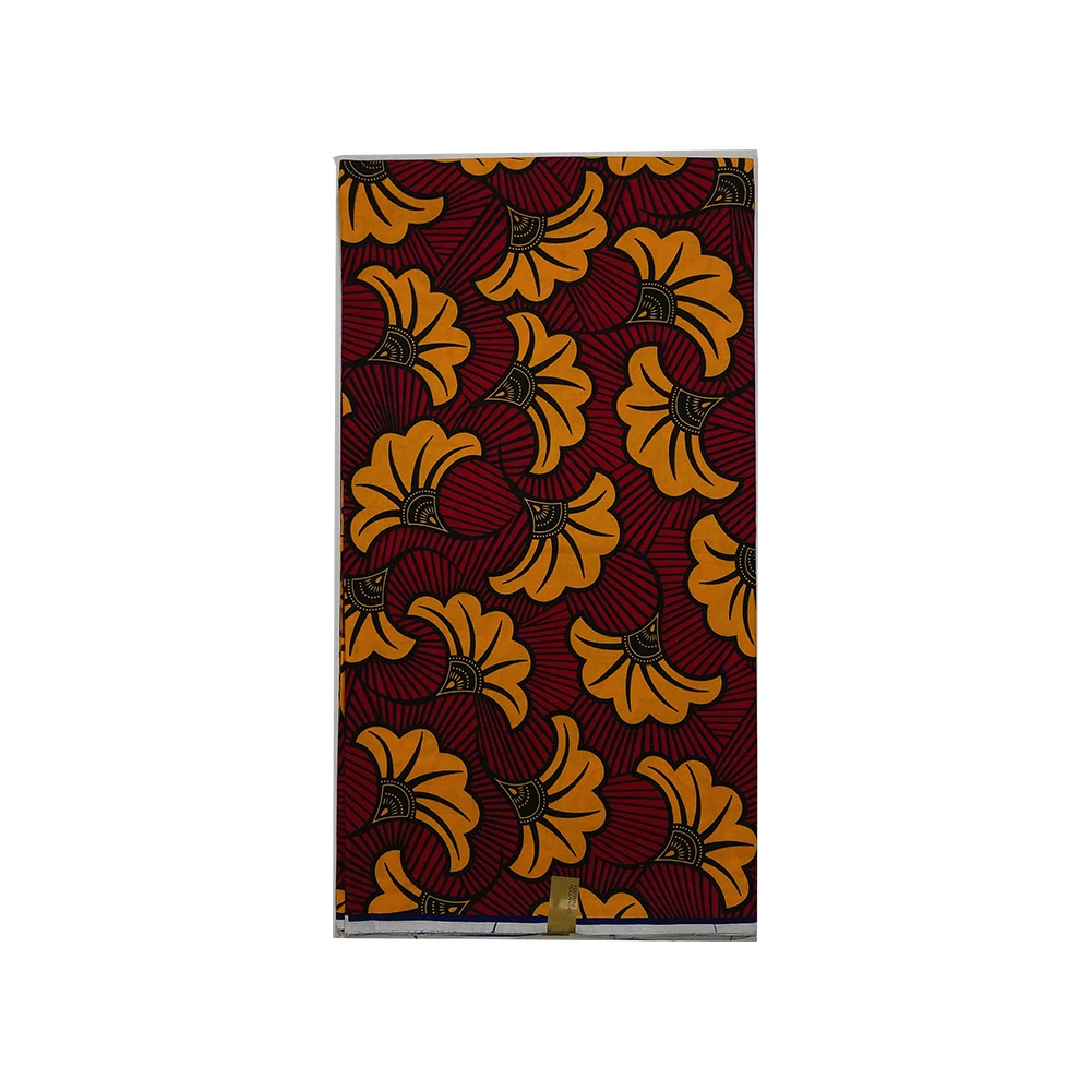 

6Yard Ankara African Prints Patchwork Real Wax Dress Sewing Tissu Craft DIY Textile Material For Wedding High Quality Holland