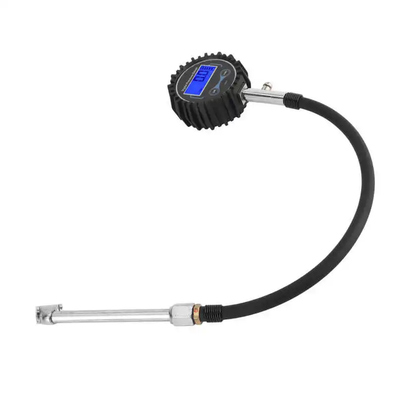 

Digital Tire Inflator 3-200PSI Tire Inflator Digital Pressure Gauge LCD Display Universal for Car Motorcycle Trucks