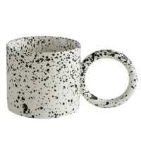 ceramic mug creative design nordic mugs ins round handgrip cups coffee mug milk tea cups drinkware