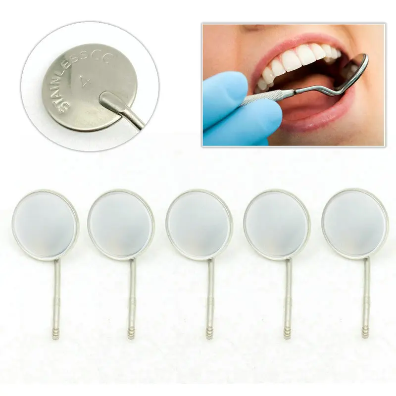 5 шт. стоматологическое зеркало плотная Уход за полостью рта 22 мм хирургические