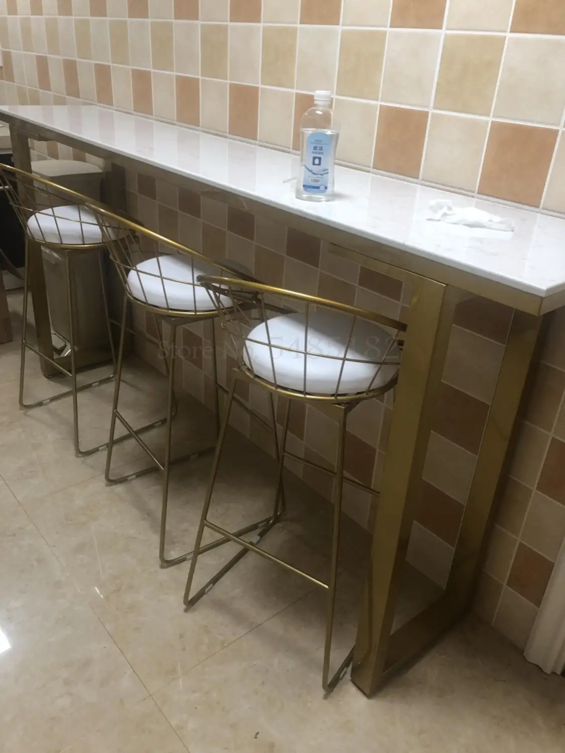 Кресло барное в скандинавском стиле минималистичное кресло для дома за высоким