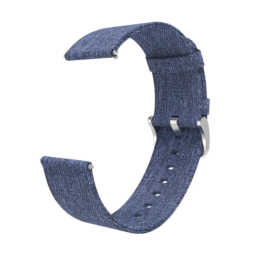 

Soft Textile Canvas Replacement Watch band Wrist Strap for Fitbit Versa2/Versa/Lite smartwatch