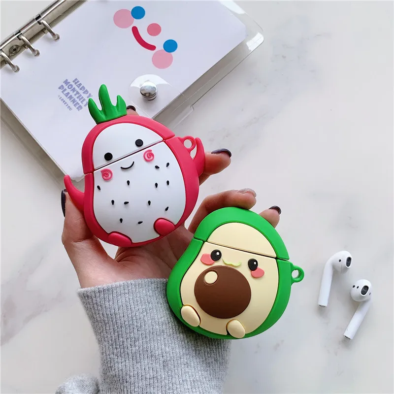 Фото Силиконовый защитный чехол для наушников Apple Airpods 1 2 №5