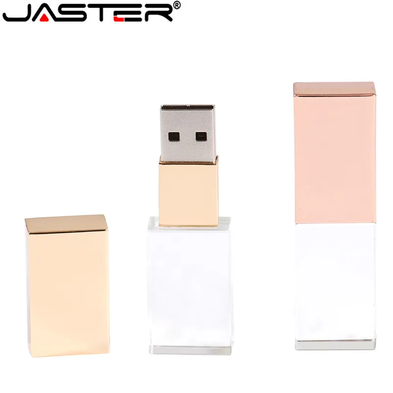 USB флеш накопитель JASTER в модном хрустальном стиле 4 ГБ 16 32 64 2 0 Подарочная флешка