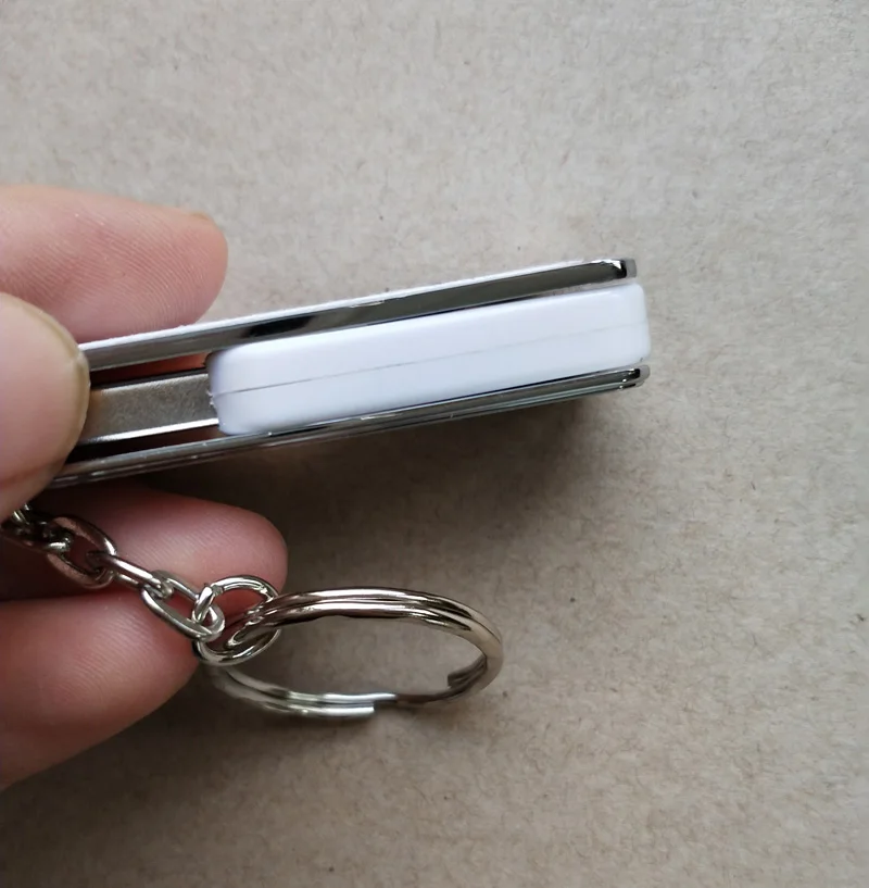 Пустые 8 Гб сублимационные USB флэш памяти 360 Вращающийся брелок + алюминиевая