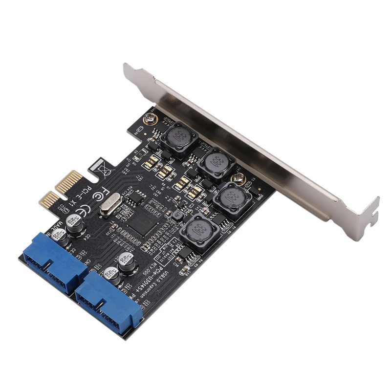 U3N014S PW4 настольная Передняя PCIe передача USB3.0 19PIN Интерфейс адаптер карта|Сетевые