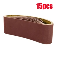 5x3 pcsset 45775mm sanding belts band aluminium oxide mixed 40 80 120 grit sanding belt sander abrasive wood metal plastic
