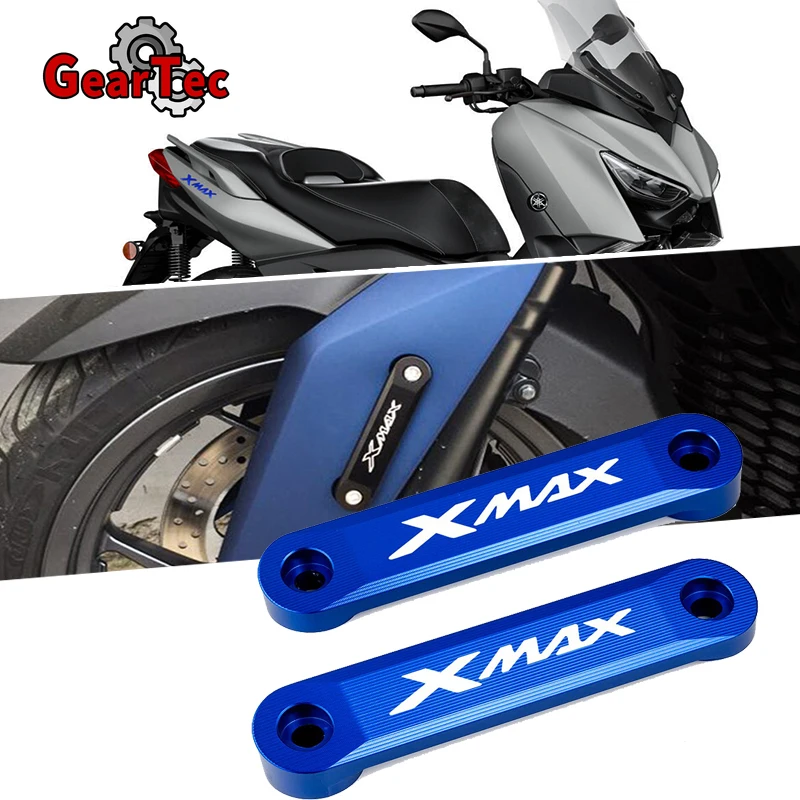 Аксессуары для мотоциклов Yamaha XMAX 125 250 300 400 аксессуары CNC передняя ось медная