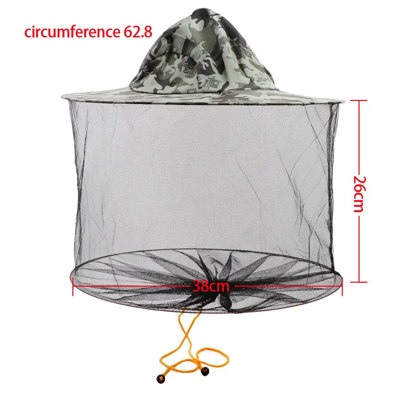 

Камуфляжная шляпа пчеловода JIECARE Beekeeper Hat