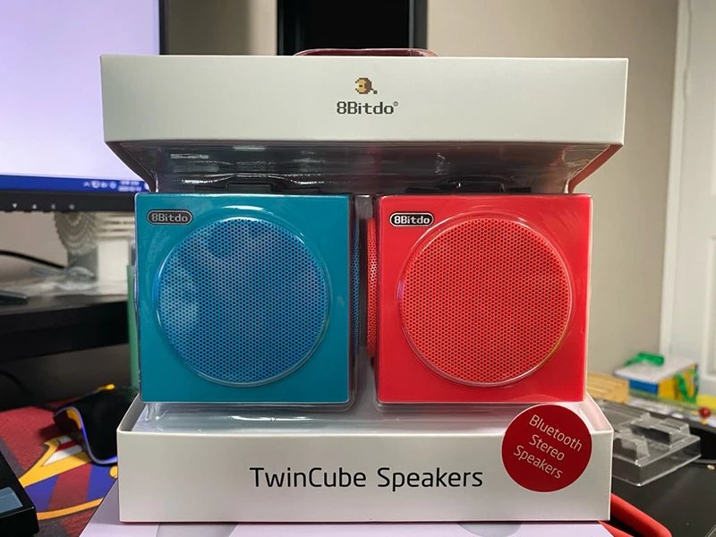 Беспроводная стереоколонка Gemini TwinCube 8Bitdo bluetooth-колонка для игр система IOS и Android |