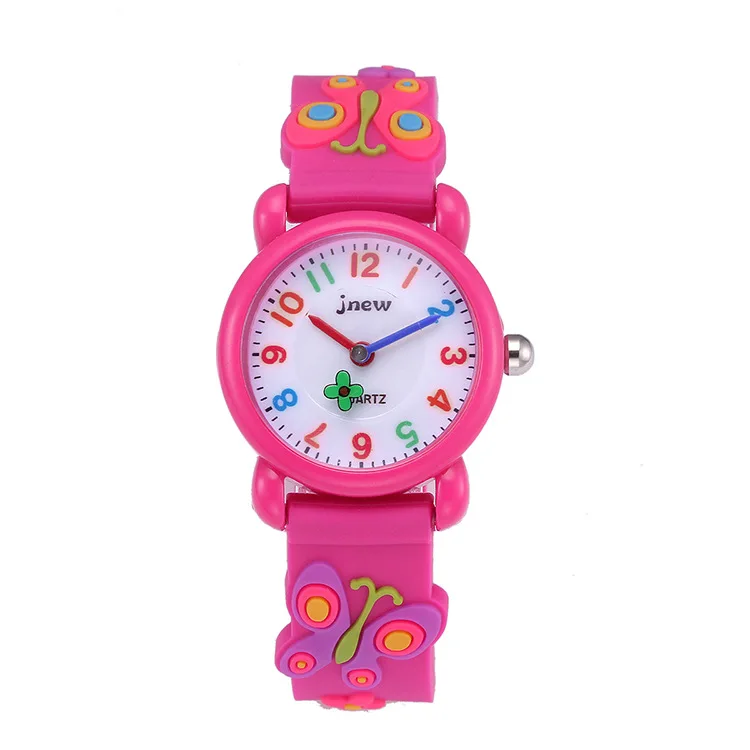 

2021 Disney Cartoon 3D Children's Smart Wrist Digital Waterproof Electronic Watch Children's Electronic Clock Girls