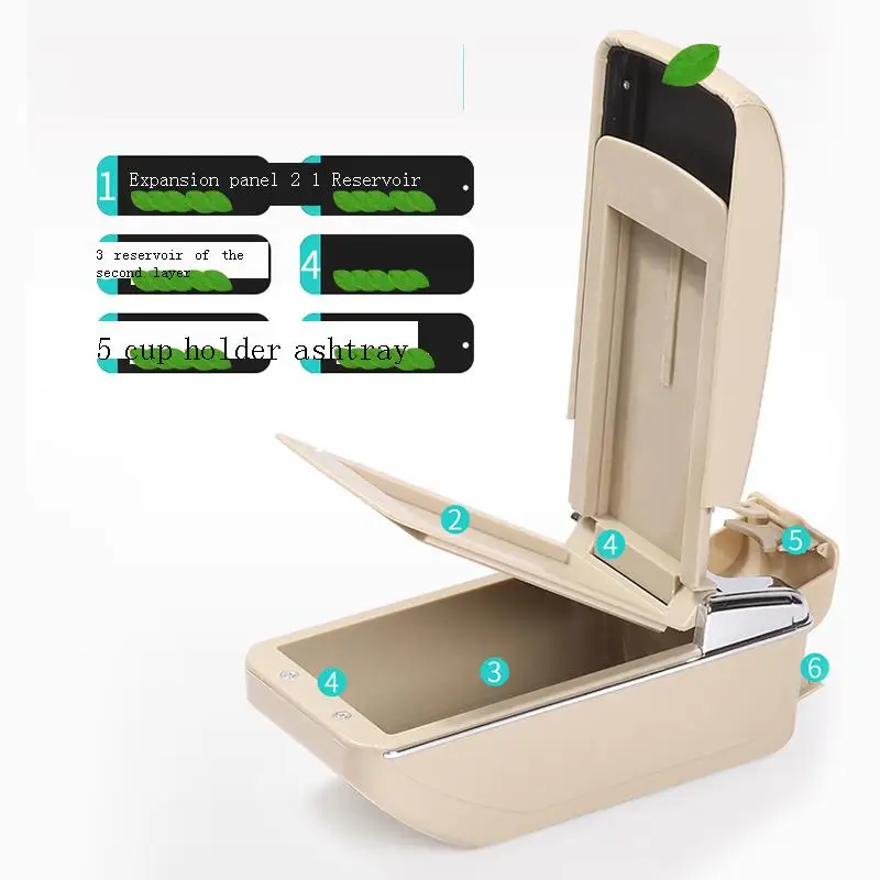 

Reposabrazos Rangement Storage Accesorios Coche Accoudoir De Voiture Accessories Interior Car Styling Arm Rest Universal Armrest