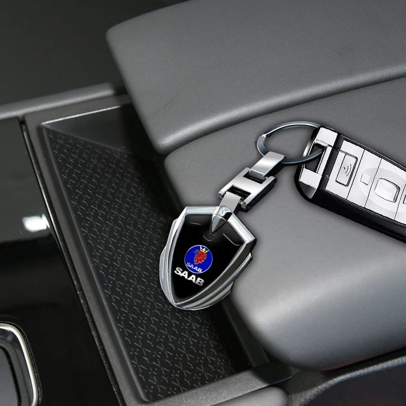 Автомобильный металлический брелок на талию подвесное кольцо цепочка с защитой