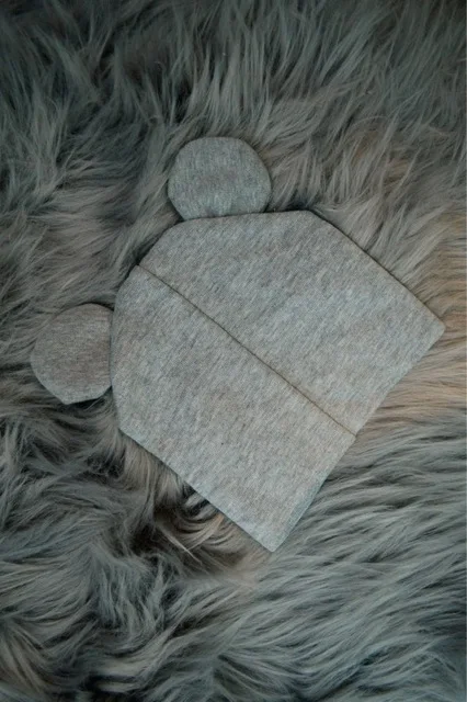 Шапка-ушанка для новорожденных на возраст от 6 месяцев до 1 года хлопковая |