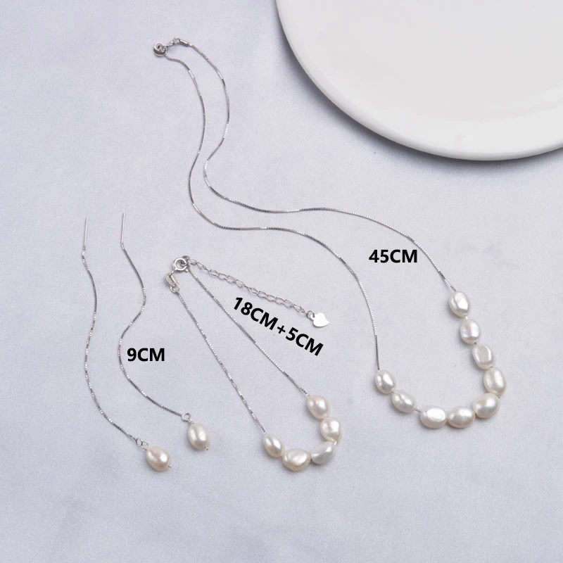 Женский браслет ASHIQI ювелирное изделие из стерлингового серебра 925 пробы