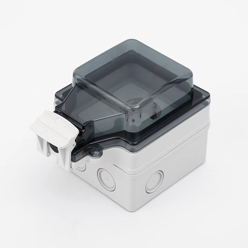 Погодозащищенная розетка европейского стандарта водонепроницаемая наружная