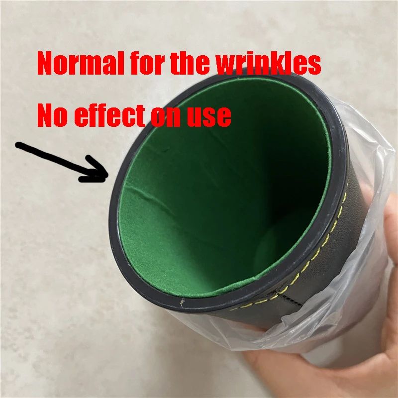 Высококачественная новая кожаная фланелевая труба кубик ПУ чашка бар KTV