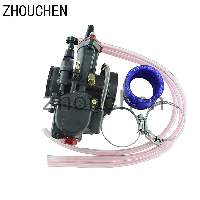 Motcross Carburetor PKW34 34mm Manual Choke Zongshen 250cc NC250 Engine parts HK-134PWK34 | Автомобили и мотоциклы