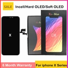 ZY GX JK OLED Incell Pantalla ЖК- дисплей для iphone X дисплей OLED дисплей сенсорный экран дигитайзер сборка для iphone XS XR 11 ЖК