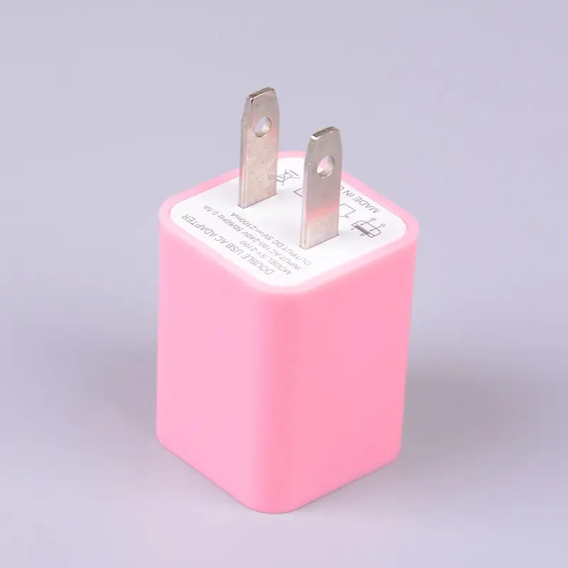 Универсальное настенное зарядное устройство с двумя портами USB Mini AC, 2 порта, зарядное устройство для домашнего мобильного телефона, зарядное устройство US/EU для iPhone, huawei, зарядное устройство для путешествий