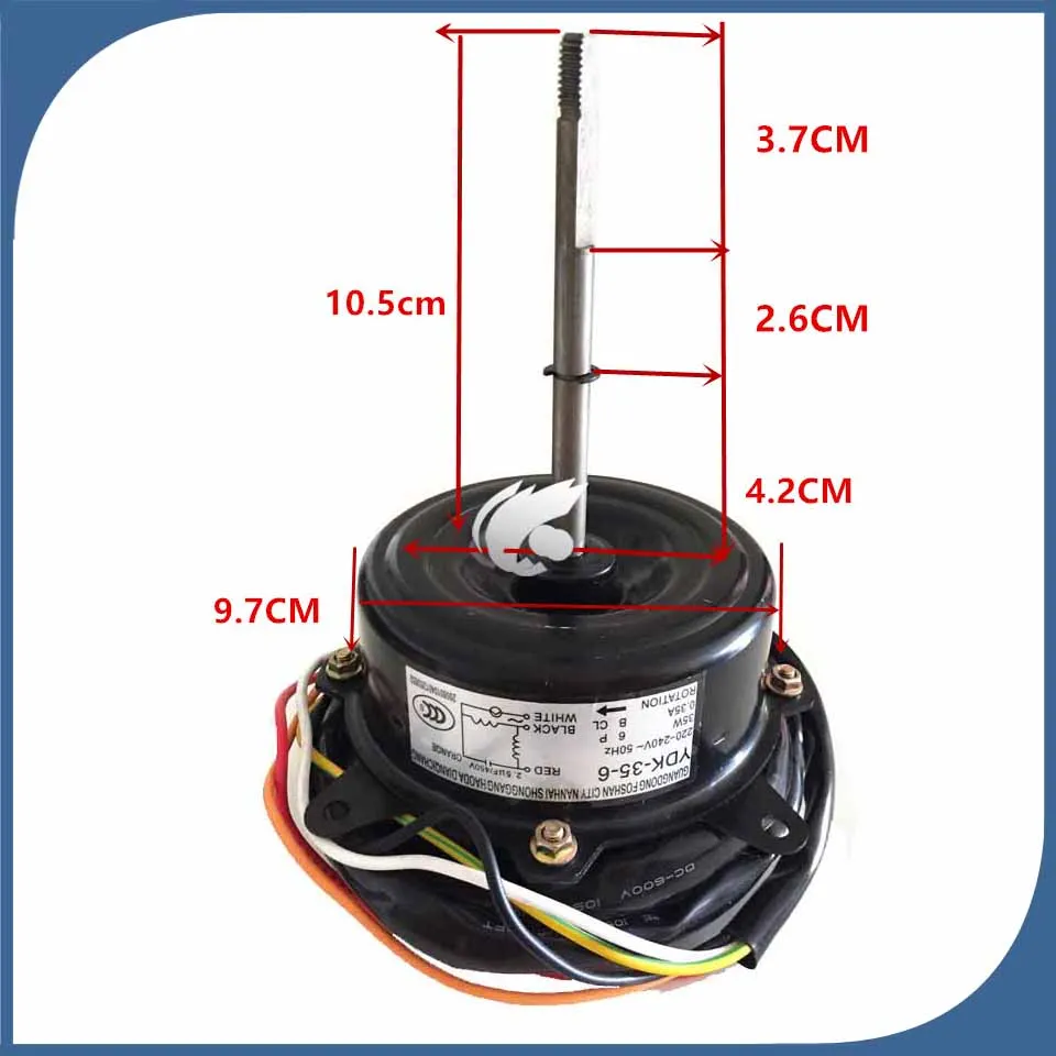 Новинка 100% хорошо работает с двигателем вентилятора кондиционера 220 В работает|for
