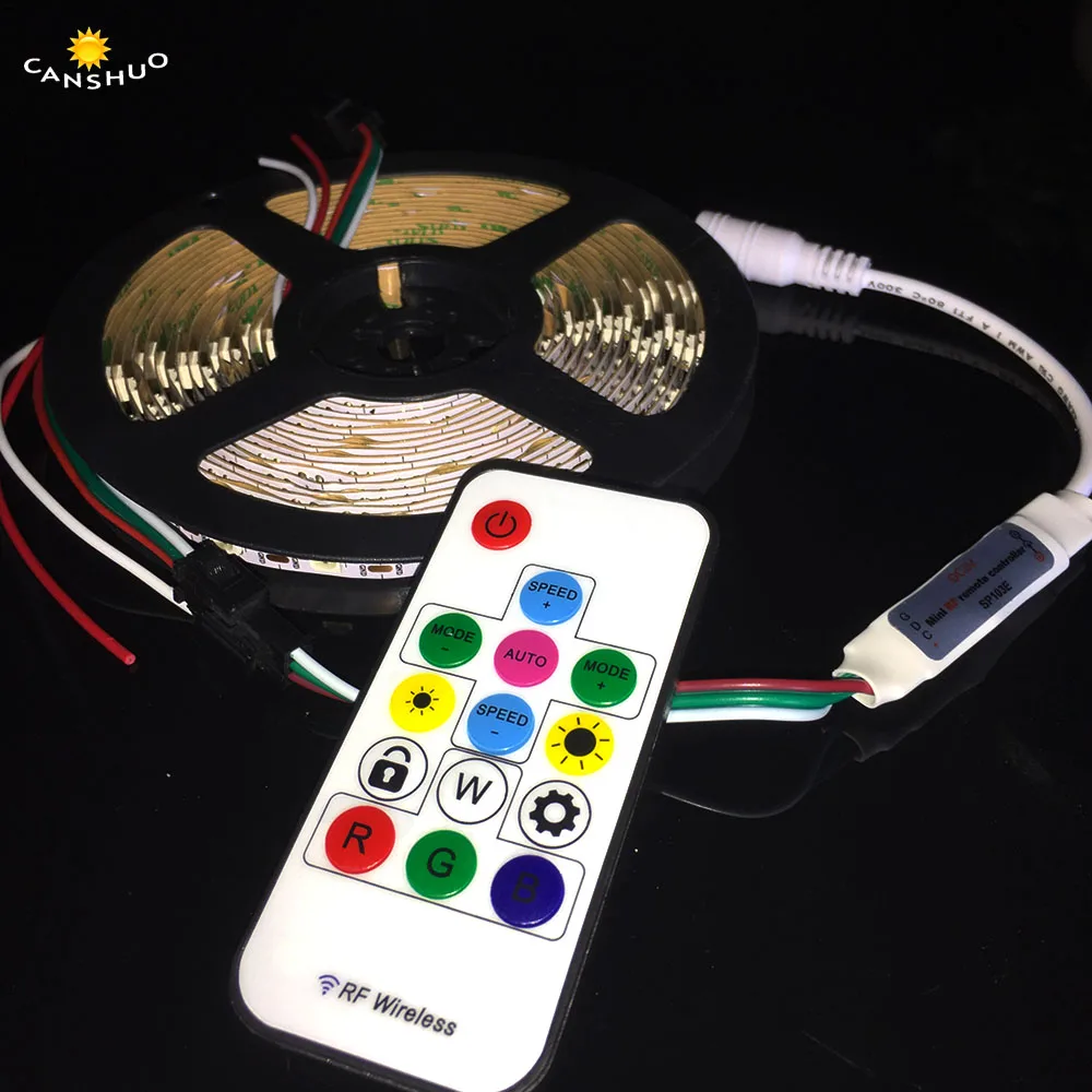 WS2811/WS2812B RF контроллер 5v/12v 14 ключи Светодиодная лампа с дистанционным управлением