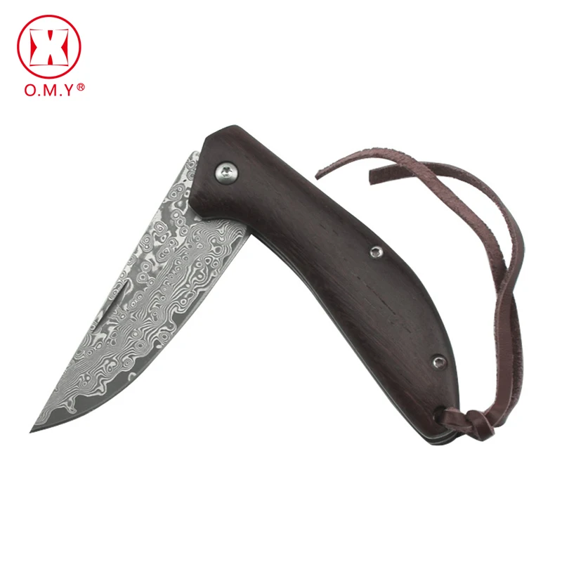 Складной нож из Дамаска для фруктов домашняя коллекция декоративный инструмент