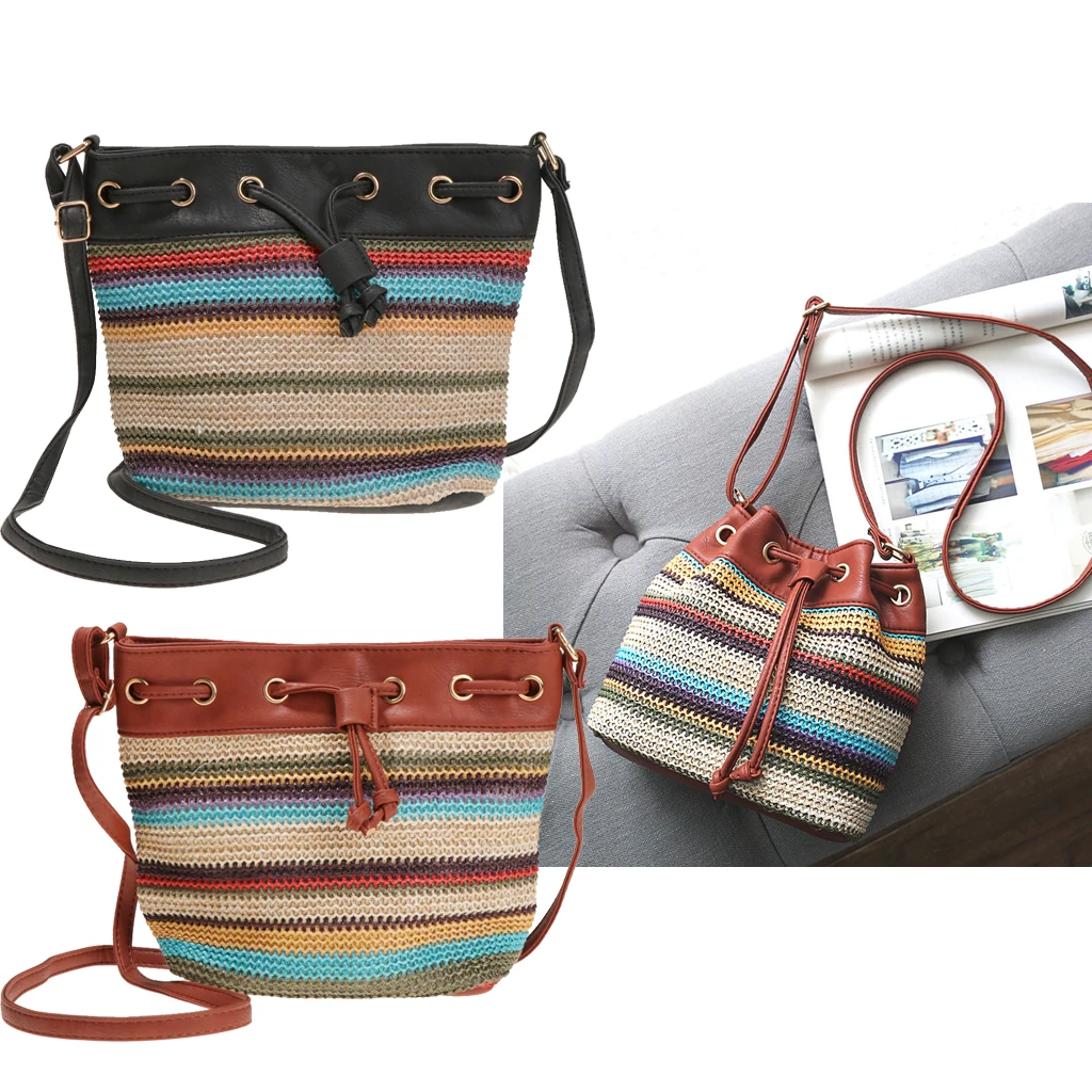 

Сумка-мешок на шнурке Boximian для девочек, сумка через плечо большой вместимости, сумка-тоут через плечо