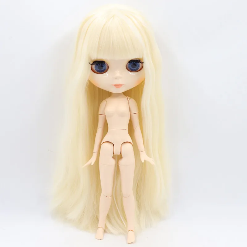 Nude doll ICY Blyth кукла Обнаженная тела 30 см игрушки BJD белое блестящее лицо с дополнительными руками AB и Лицевая панель 1/6 DIY модные куклы подарок для девочки - Цвет: Nude doll