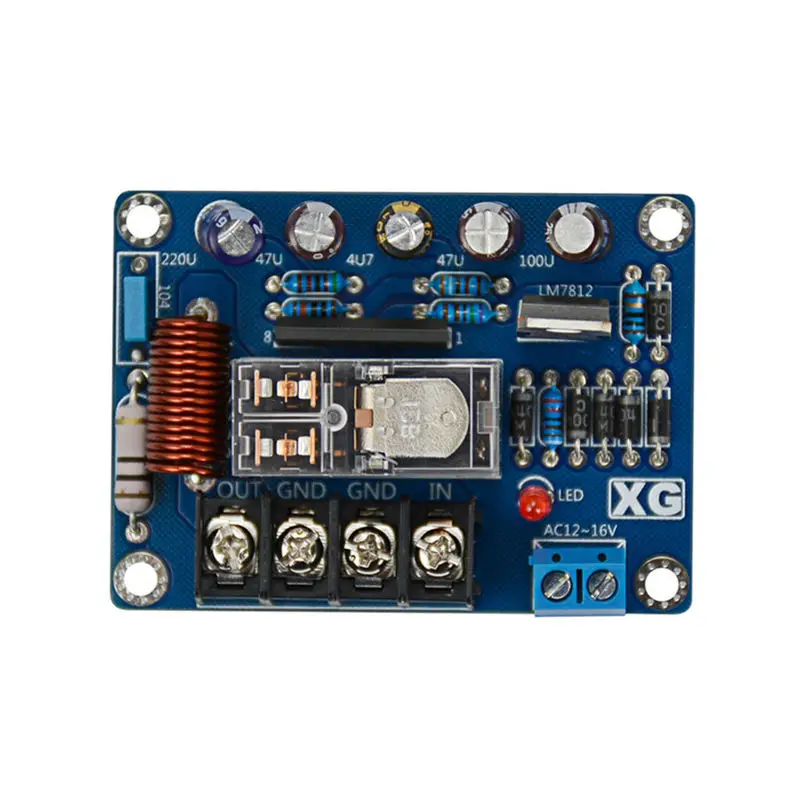 HFES 2Pcs Audio Speakers Protect Board Mono Upc1237 Speaker Protection Ac9-16V Mirror Symmetrical Circuit | Электроника