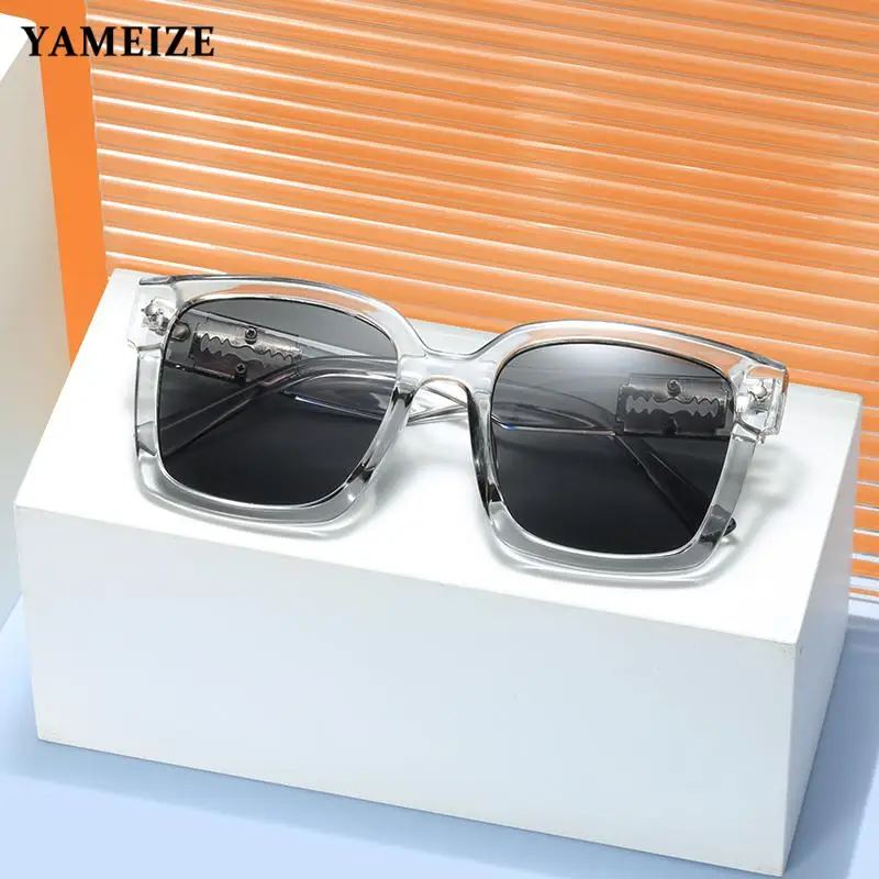 

Oversized Women Sunglasses Blade Leg Designer Men Shades Driving Sun Glasses Cat Eye Glasses Shades Black Decor Eyewear Uv400
