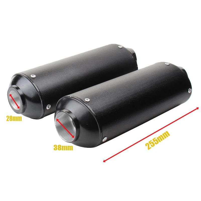 Выхлопной глушитель для мотоцикла 28 мм или 38 мм|Выхлопные трубы и системы| |