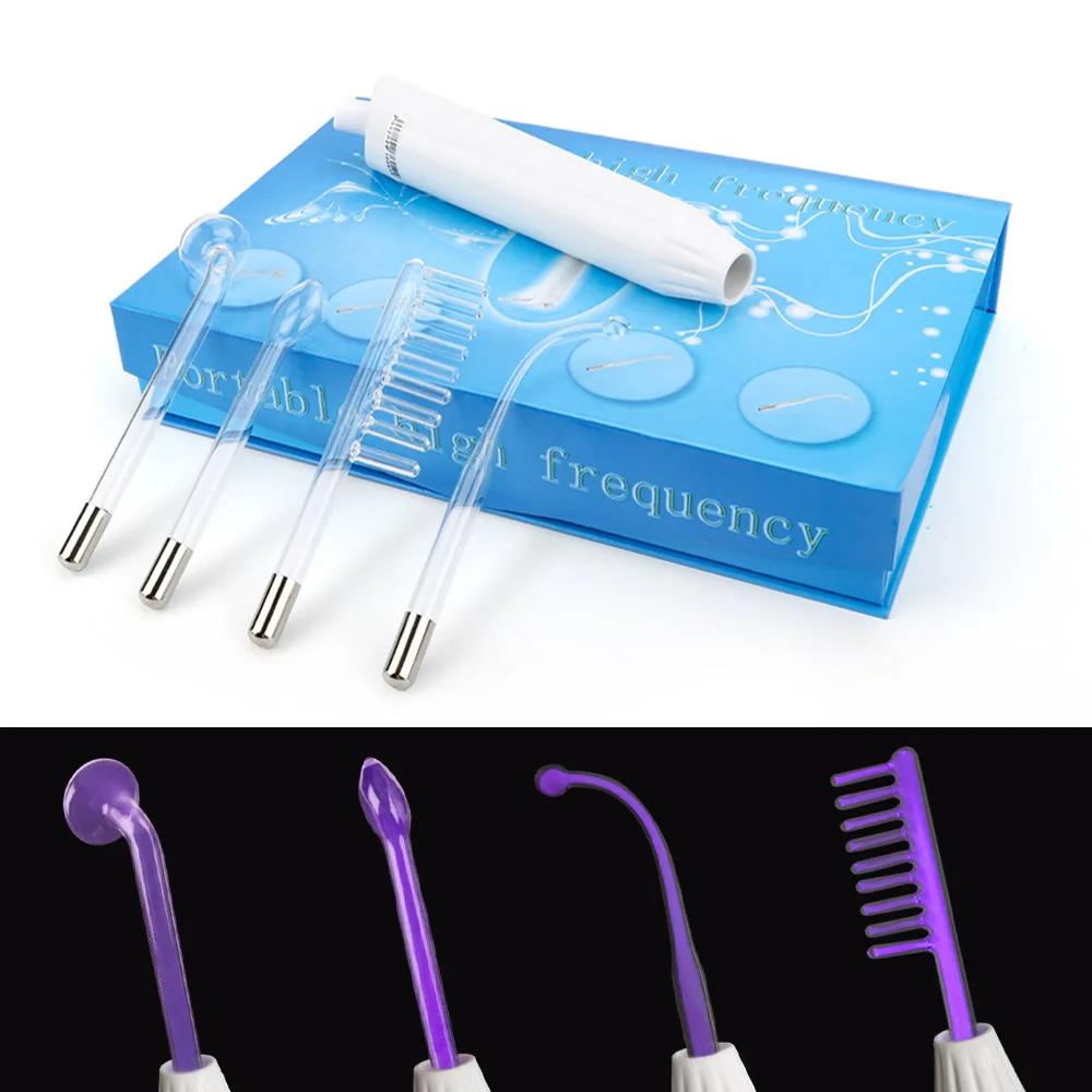

Beauty Products High Frequency Machine Spot Acne Meter Remover Portable Skin CarePortable Handheld Spa Beauty Device with Box