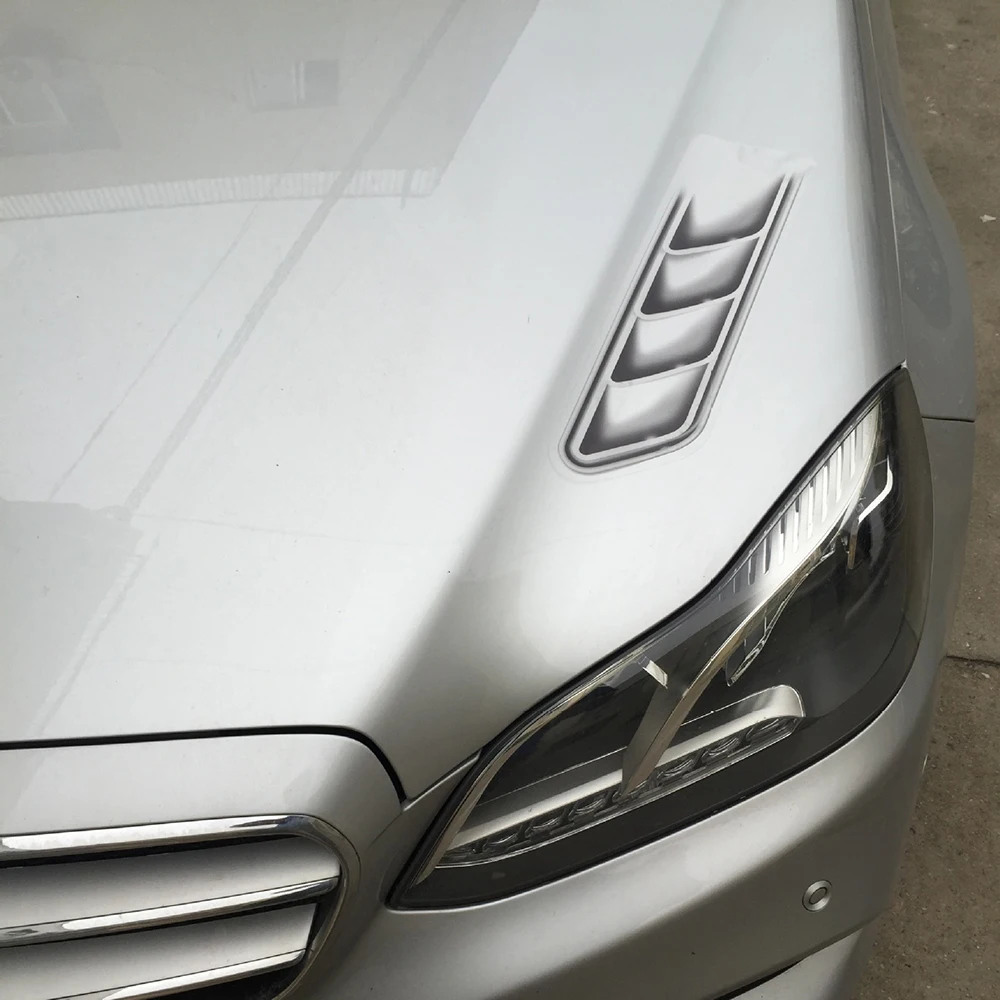 3D наклейки на автомобиль Акулий гриль вентиляционное отверстие крыло для Toyota V