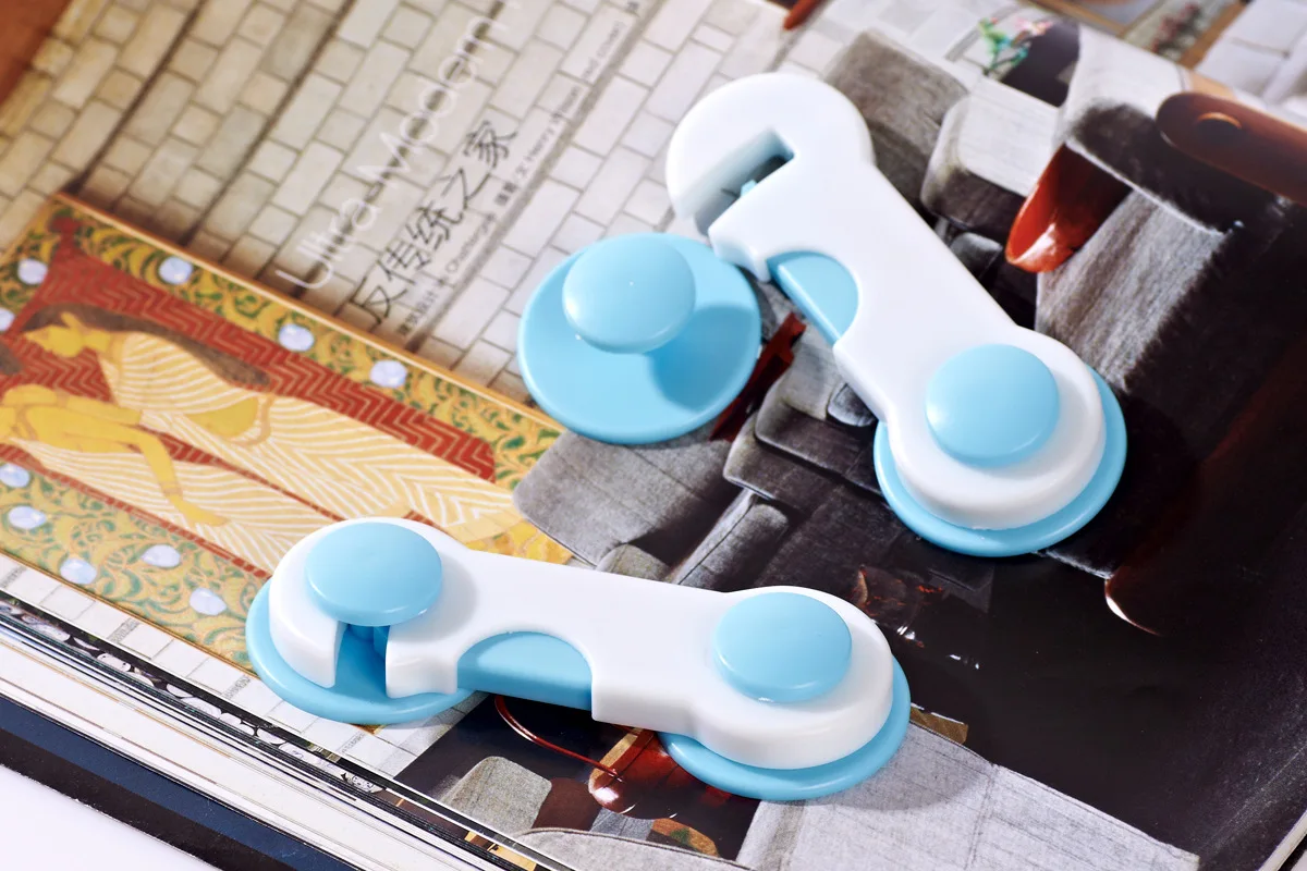 Двери Ящики Шкаф полезная для детей Детская безопасность пластиковый замок