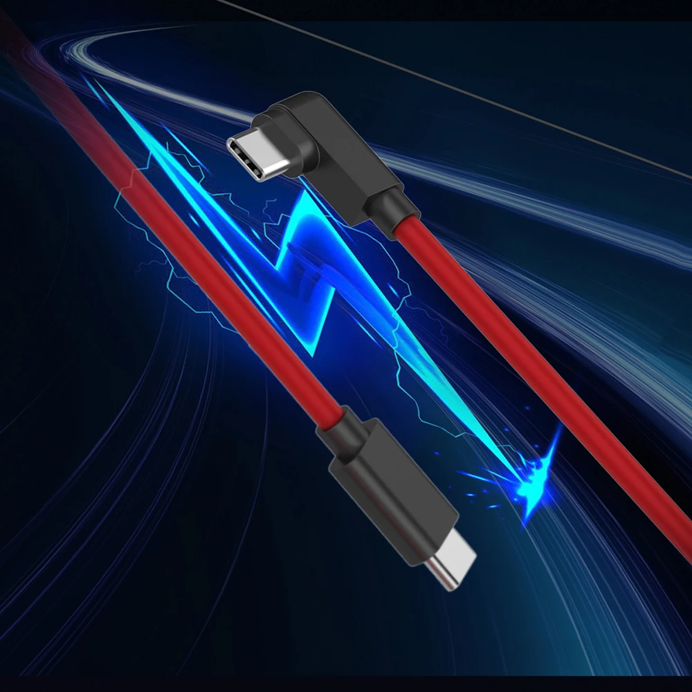 PD QC Quick charger Cable 55W 66W 6A For Nubia Red Magic 5S 6 6S 6R Z30 Pro 6A Gaming Data Cable Type-C to USB C