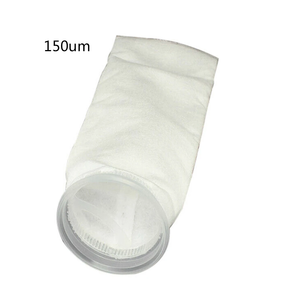 

6Pcs Filter Sock Bag Fish Aquarium Marine Sump Felt Pre 100um/150um/200um Filter Bag New