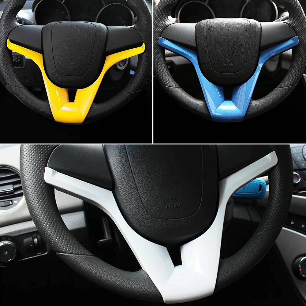 Чехол на руль автомобиля для Chevrolet Cruze Trax Tracker Sedan Hatchback 2009-2015 хромированная