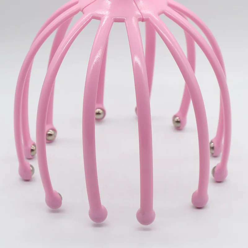 

1Pcs Head Massager Neck Massage Octopus Scalp Stress Relax Spa Healing Alloy Health Care Tool Body Head Massage Beauty Tool