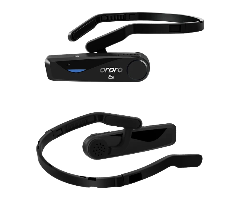 ORDRO EP5 Bluetooth 4. 0 ручная головная повязка экшн мини DV камера потребительские видеокамеры с наушниками WiFi бесплатно