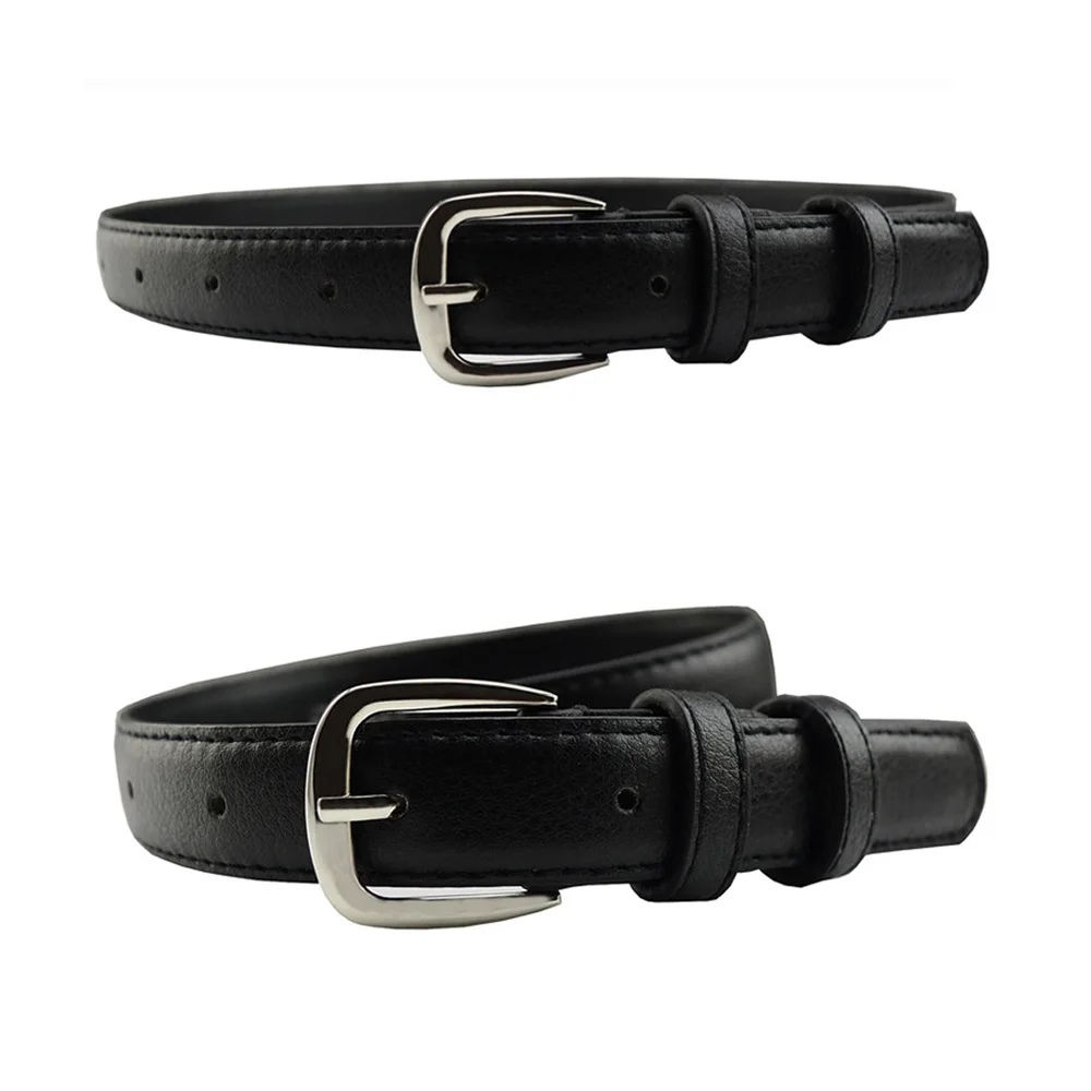 Женские классические дикие черные ремни широкий ремень с пряжкой тонкий пояс