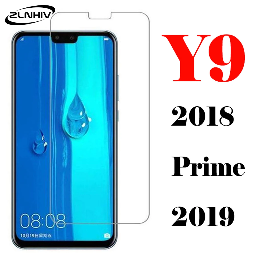 Закаленное стекло zlnвич 9H для huawei y9 2018 prime 2019 y9s защитная пленка экрана телефона