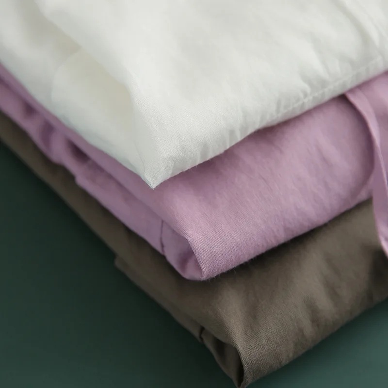 

NINI WONDERLAND 2021 Summer Thin Cotton Hooded Shirt Women Bat Long Sleeve Loose Casual Sunscreen Blouse Big Size Shirts Tops