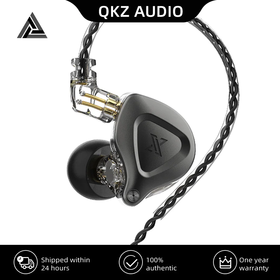 Металлические наушники QKZ ZX2 1DD ZSN Pro X HIFI басовые наушники-вкладыши монитор