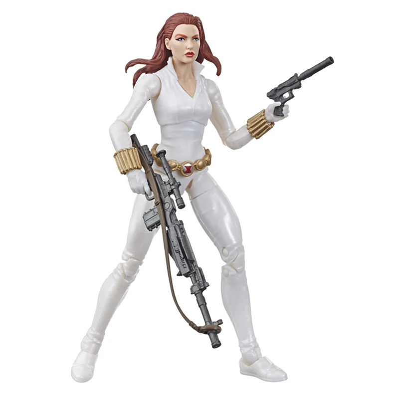 

Hasbro Marvel Legends Infinite Series Black Widow White Uniform 15Cm for Kids Action Figure Model Toys Gifts