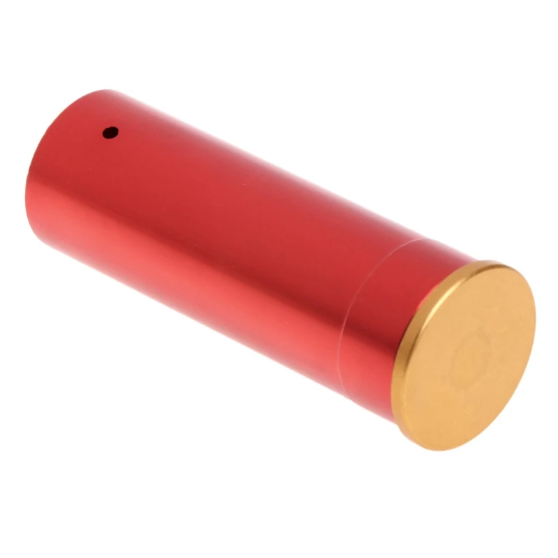 

OOTDTY Red Laser Bore Sight 12 Gauge Barrel Cartridge Boresighter For 12GA Shotguns A5YD