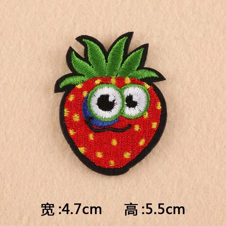 14 видов нашивки с утюгом из мультфильма овощи для детской одежды вышивка